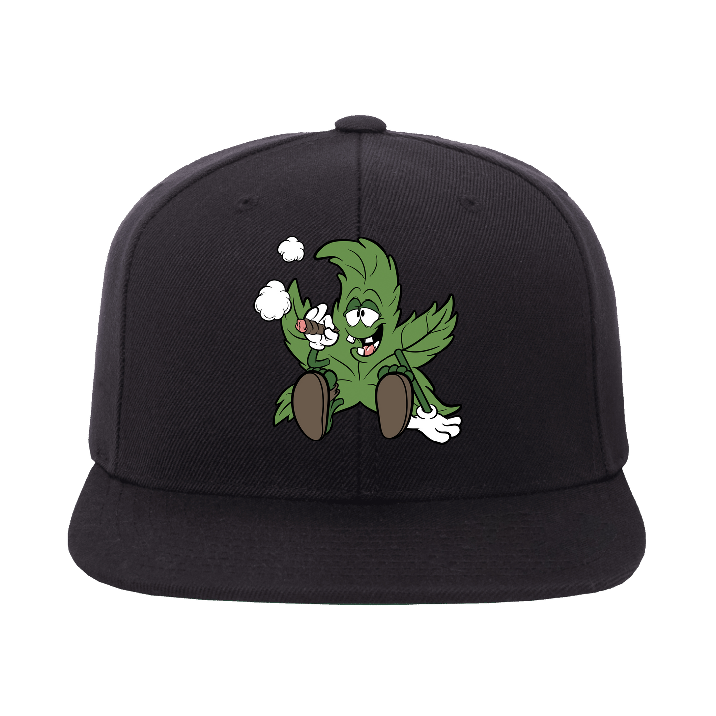 Plant Life Hat Black