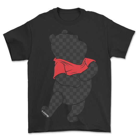 Louis The Pooh T-Shirt Black