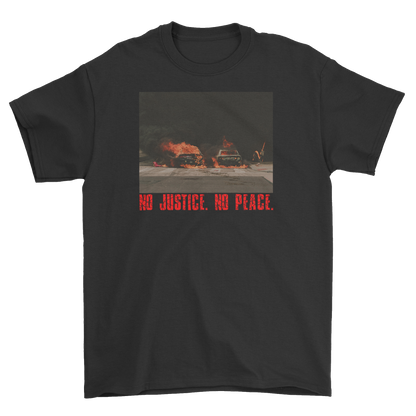 No Justice. No Peace. T-Shirt Black