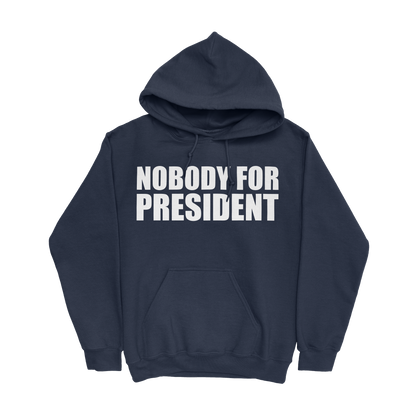 Nobody 4 President Hoodie Navy