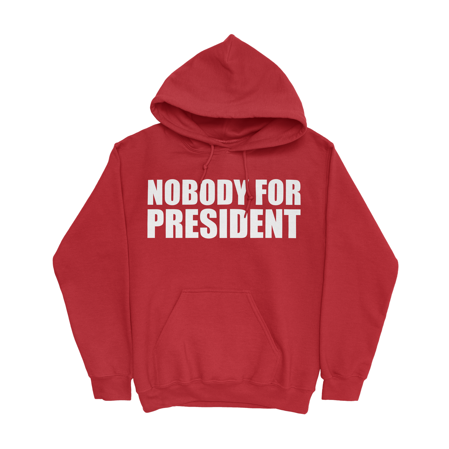 Nobody 4 President Hoodie Red