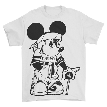 Old School Mouse T-Shirt White