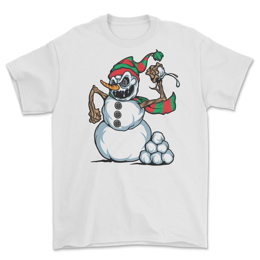 Snowball Fight T-Shirt White