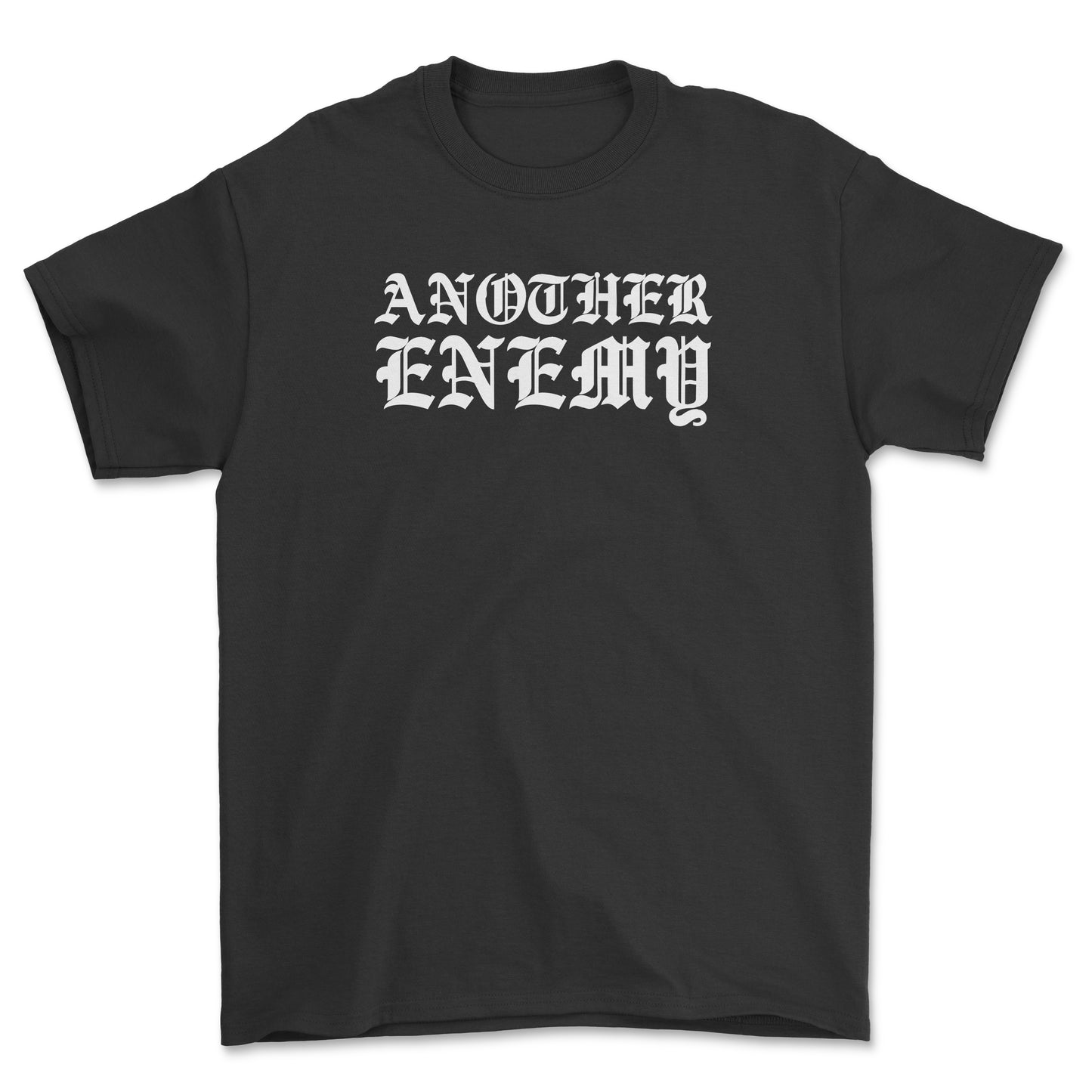 Gothic Text T-Shirt Black